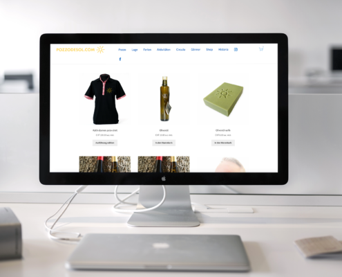 Pozzo Online Shop erstellt von KMU Digitalisierung