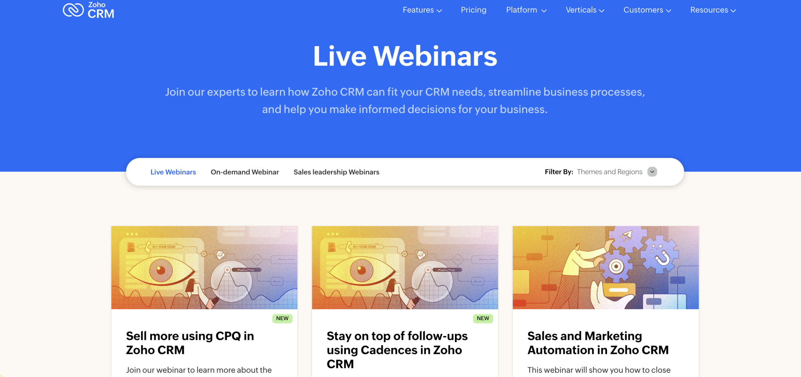 Die besten Online-Ressourcen für Zoho CRM-Anwender: Tutorials, Dokus, Webinare, Videos und Community für Einsteiger und Profis.