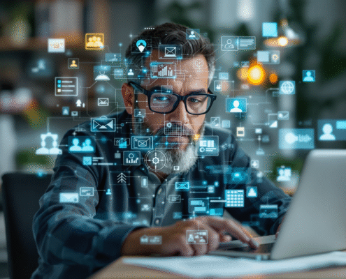 Wo beginnen, wie vorgehen das die Digitalisierung klappt? So können digitale Strategien das Wachstum positiv beeinflussen bei KMU.