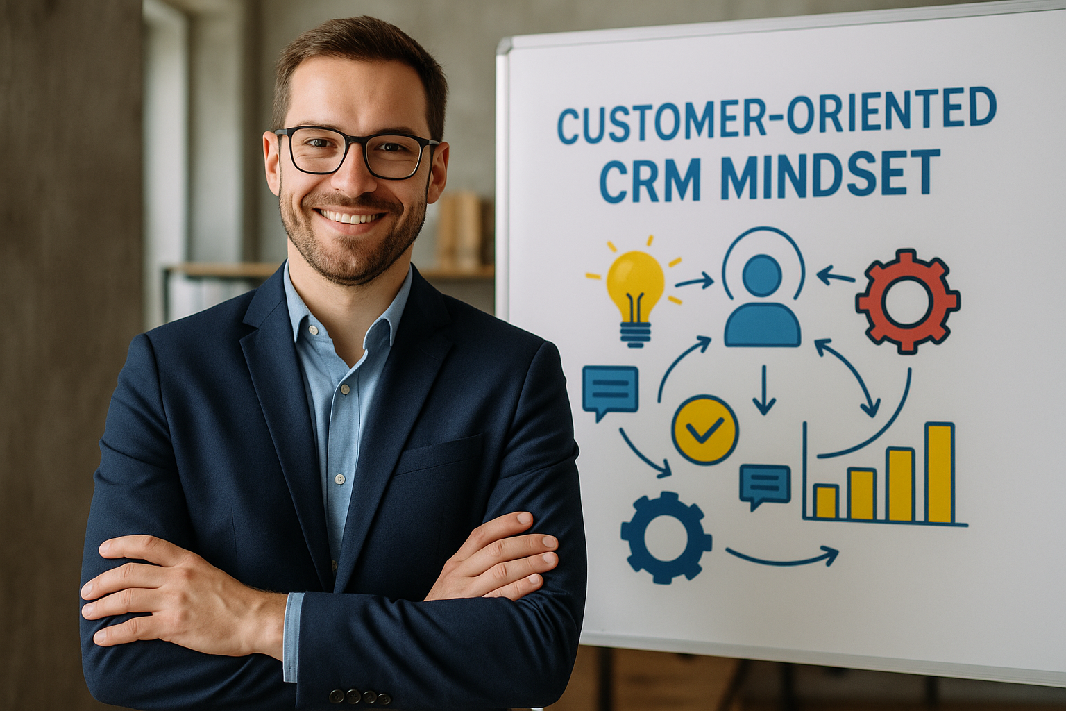 Es geht nicht immer um Tools und Technik, sondern ein kundenorientiertes CRM‑Mindset ist notwendig für den nachhaltigen Erfolg.