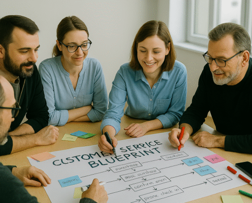 Service am Kunden ist zentral. Digitalisierung von Kundenservice hilft effektiv zu arbeiten, gerade für KMU und den besten Service zu bieten