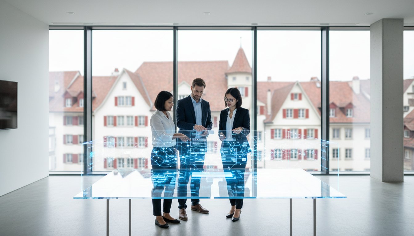 Praxisnaher Leitfaden für die digitale Transformation KMU 2026. Steigern Sie Ihre Effizienz, automatisieren Sie Prozesse & sichern Sie Ihre Wettbewerbsfähigkeit